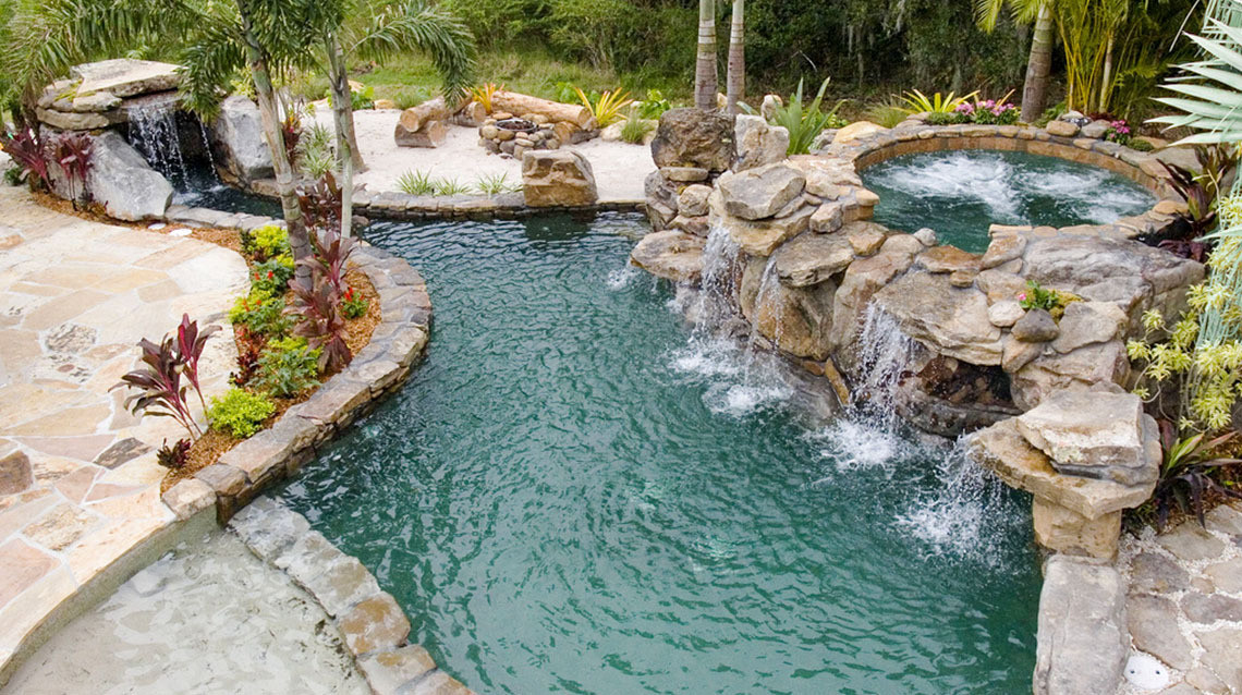 Lucas Lagoons Pool Design Examples - Lucas Lagoons Designs