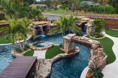 Lucas Lagoons Insane Pool with Lazy River