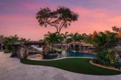 Signature Series Insane Pool at Night