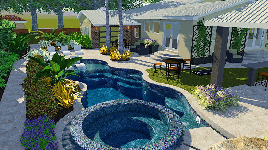 Miami pool design