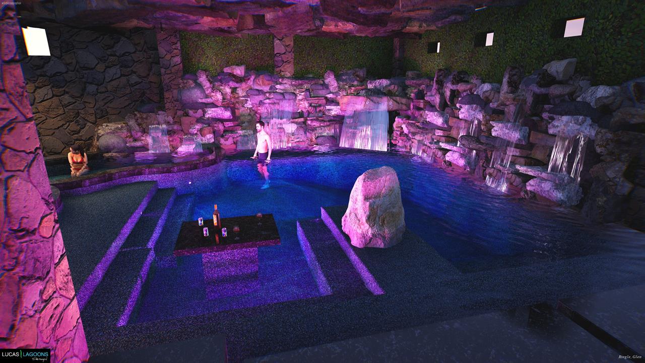 Speakeasy Pool Under The House